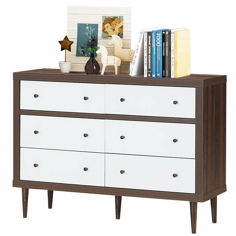 Commode décorative 6 tiroirs Neppie