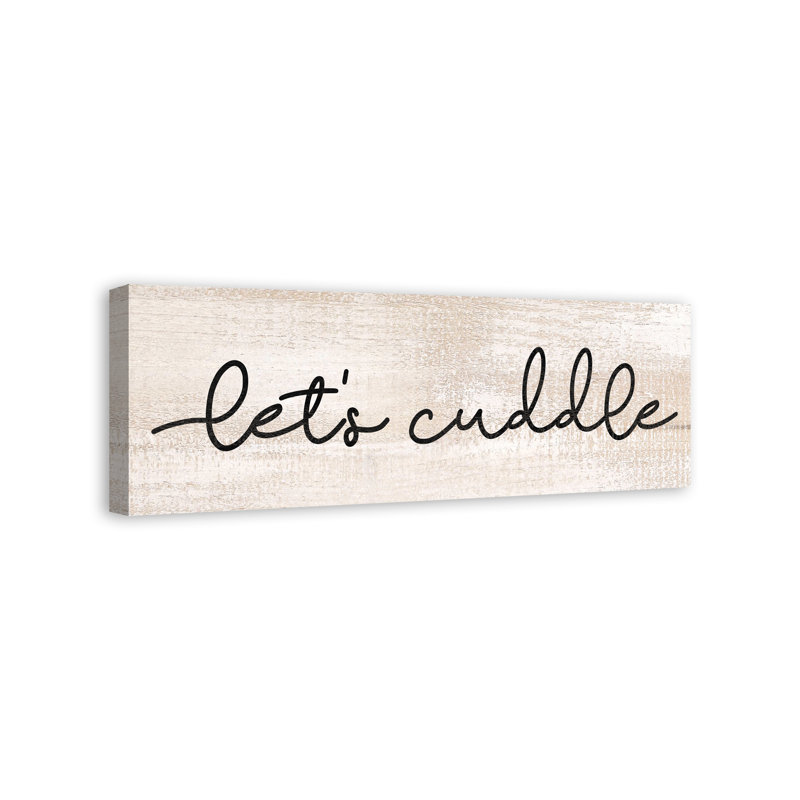 " Let'S Cuddle "