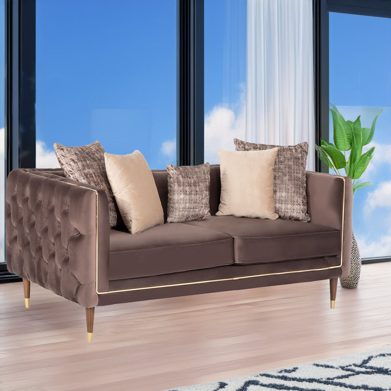80.32'' Velvet Sofa