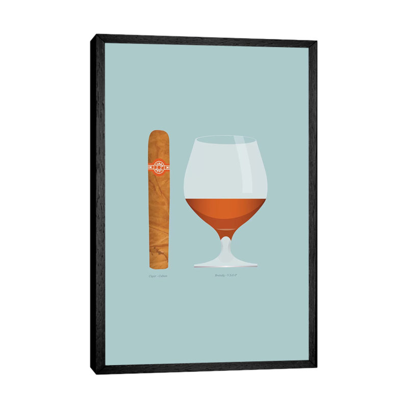 Brandy by Stephen Wildish - Floater Frame Gallery-Wrapped Canvas Giclée on Canvas, Black Framed Canvas