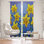 Ensemble de rideaux obscurcissant et isolant avec passe-tringle 2 pièces Delaughter Spring Daffs III