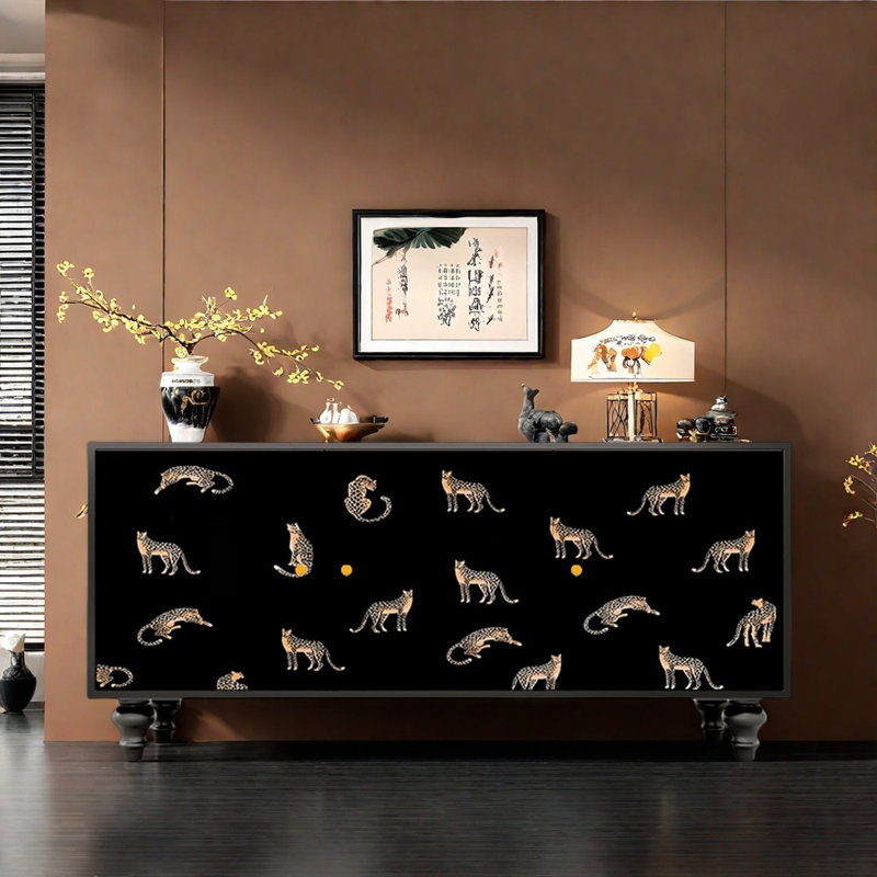 Buffet haut de gamme noir