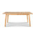 Hadlyn 4 - Person Wood Patio Dining Set with Rectangular Table