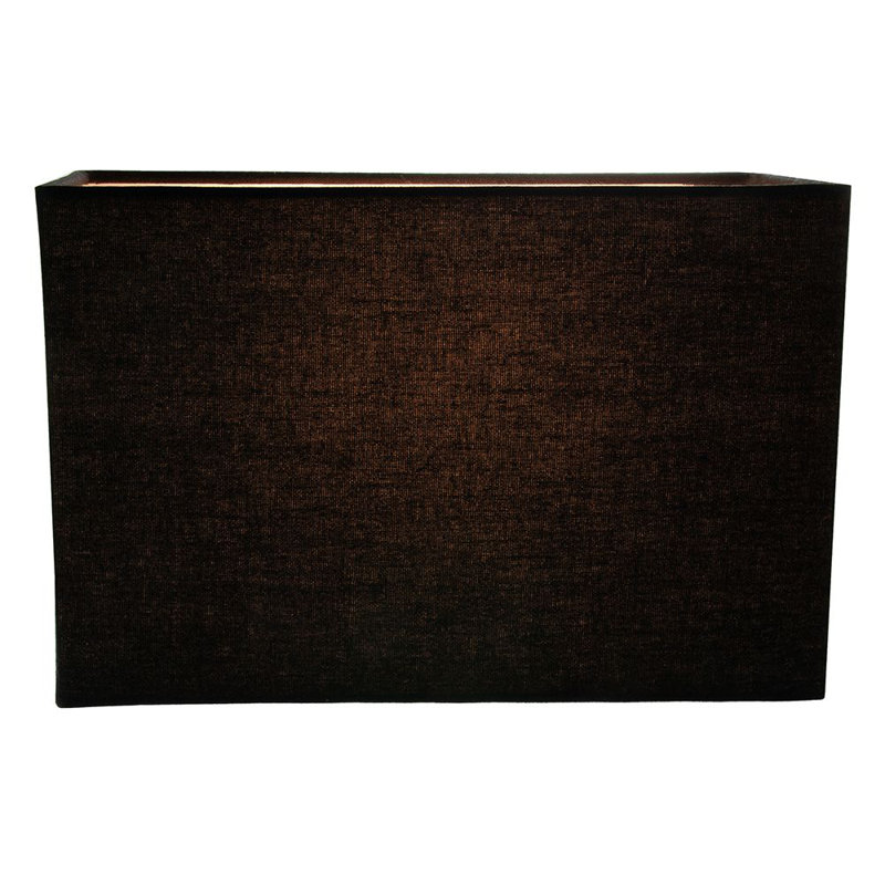 Contemporary and Stylish Linen Fabric Lamp Shade, Black