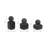 Etty Mason Glass Lidded Bottles, Novelty Set of 3-1258133797