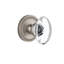 Grandeur Newport Rosette Passage with Provence Crystal Door Knob-1235399950-1239787382