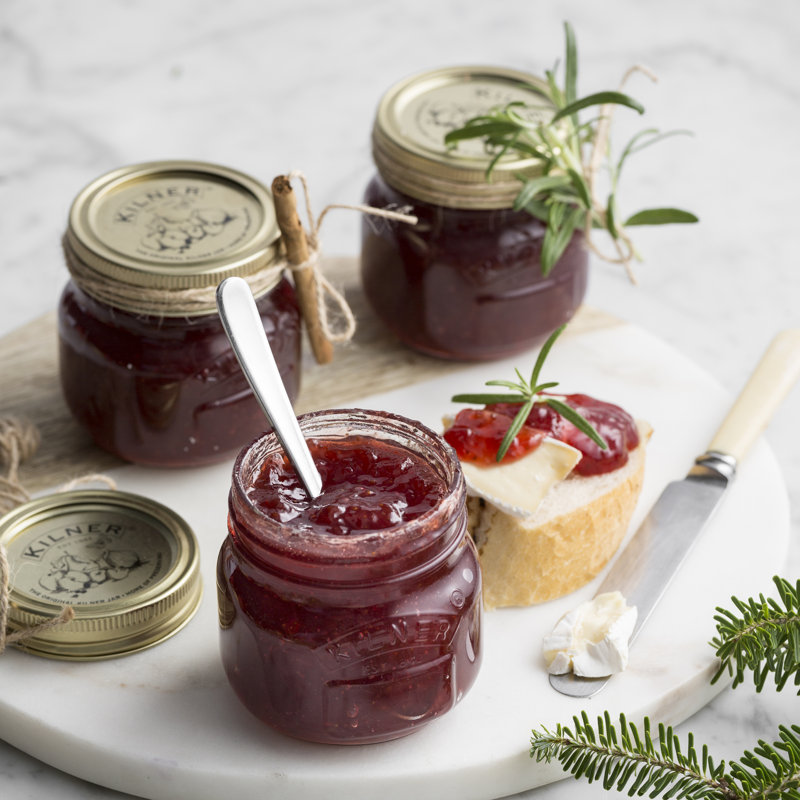 Glass Canning Jar - Set of 12