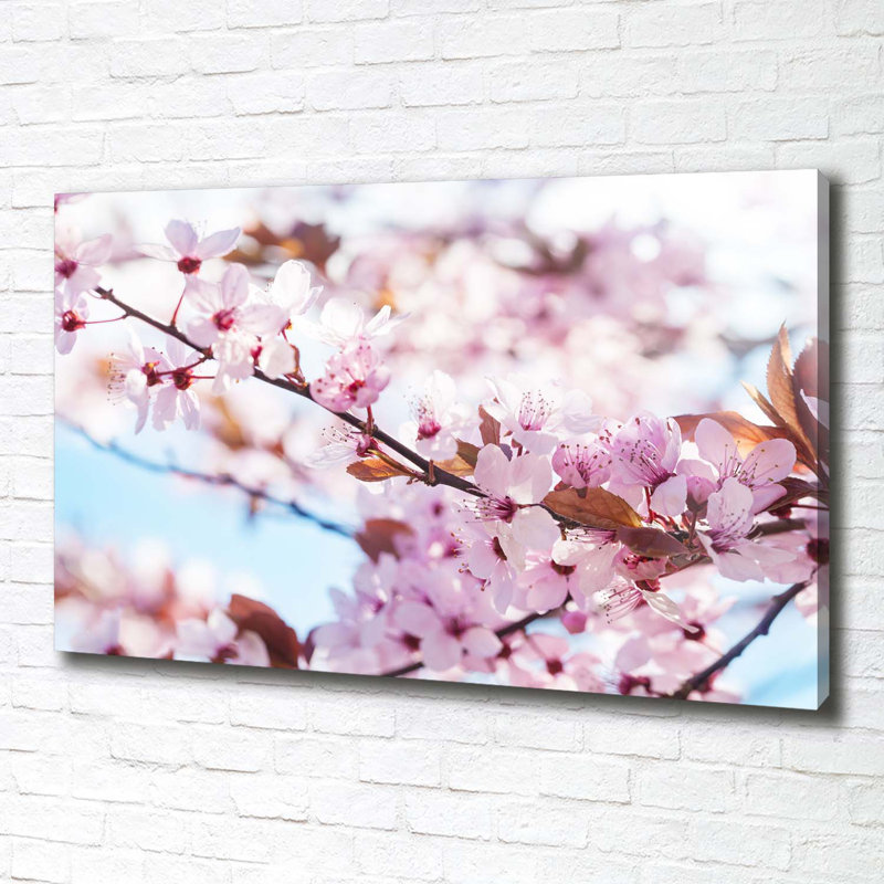 Cherry Blossoms - Wrapped Canvas Print