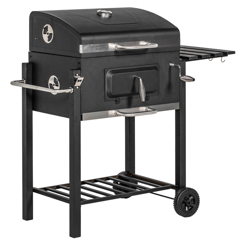 Dakota Fields Iona 113cm W Portable Charcoal Grill