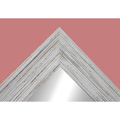 Carlea Wood Flat Mirror