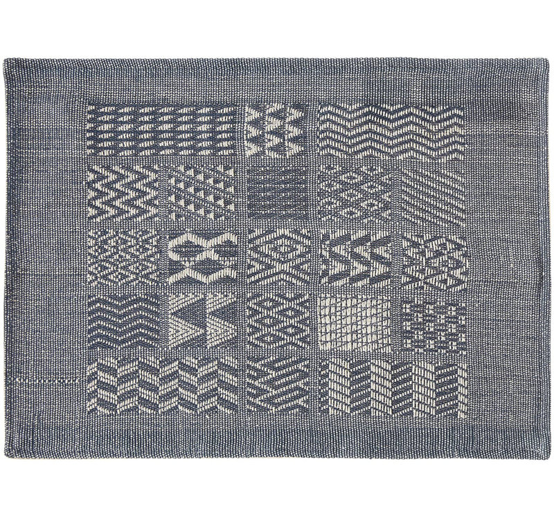 Hand Loomed 19" Cotton Placemat