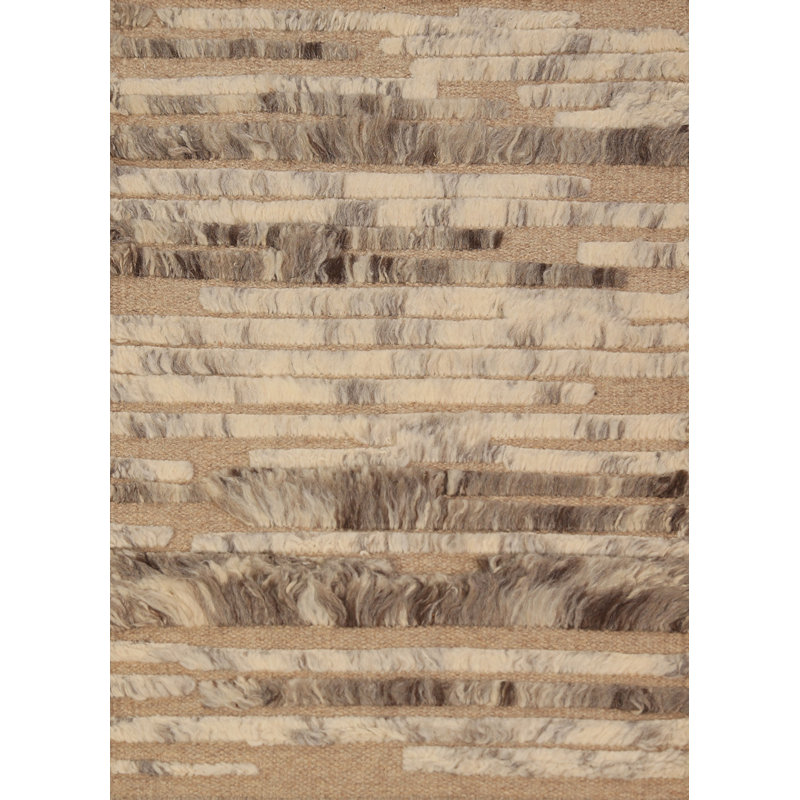 Tapis indien rayé à motif marocain 2x3