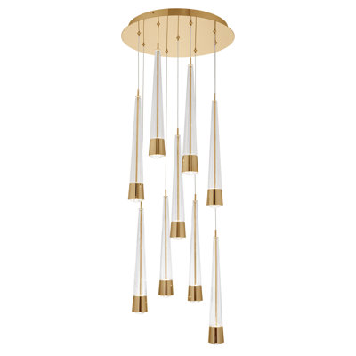 Quill Round Multi-Light 4-CCT Pendant