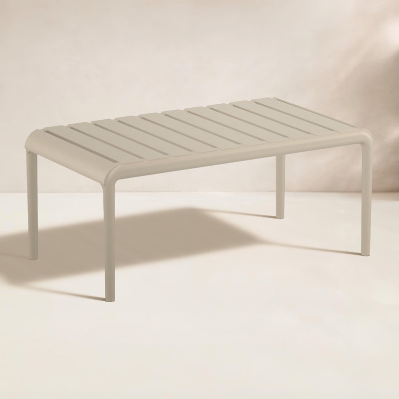 Table basse d'extérieur 46 "Ruta Paris, Taupe