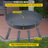 33.5'' Round Steel Fire Pit Accessory