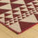 Aryana Looped/Hooked Red Indoor Rug