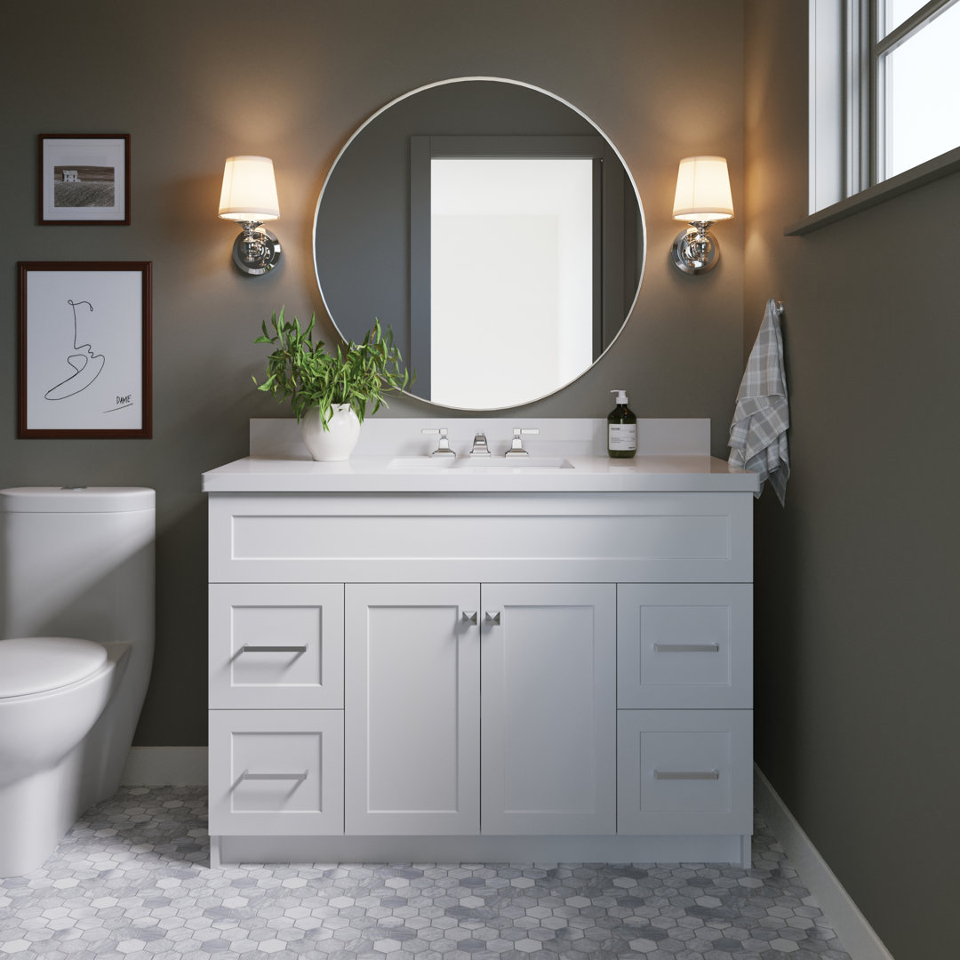 Paulla 48'' Single Bathroom Vanity Base Only Winston Porter Base 