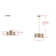 Torpoint 3 - Light Dimmable Drum Chandelier