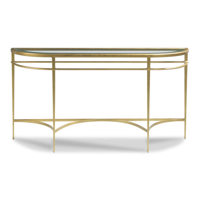 Madeline 60'' W Glass Console Table