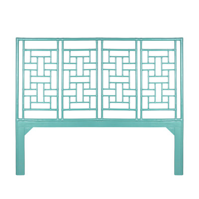 Ohana Wicker/Rattan Open-Frame Headboard