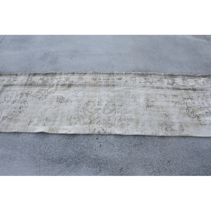 Tapis beige 31,1 x 100 po Vintage
