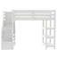 Lit mezzanine avec rangement pour lumières DEL-1538856555