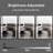 Frameless Led Bathroom Mirror,3 Colors Dimmable,anti-fog,memory Function,wall Mounted Lighted Vanity Mirror-1287647292