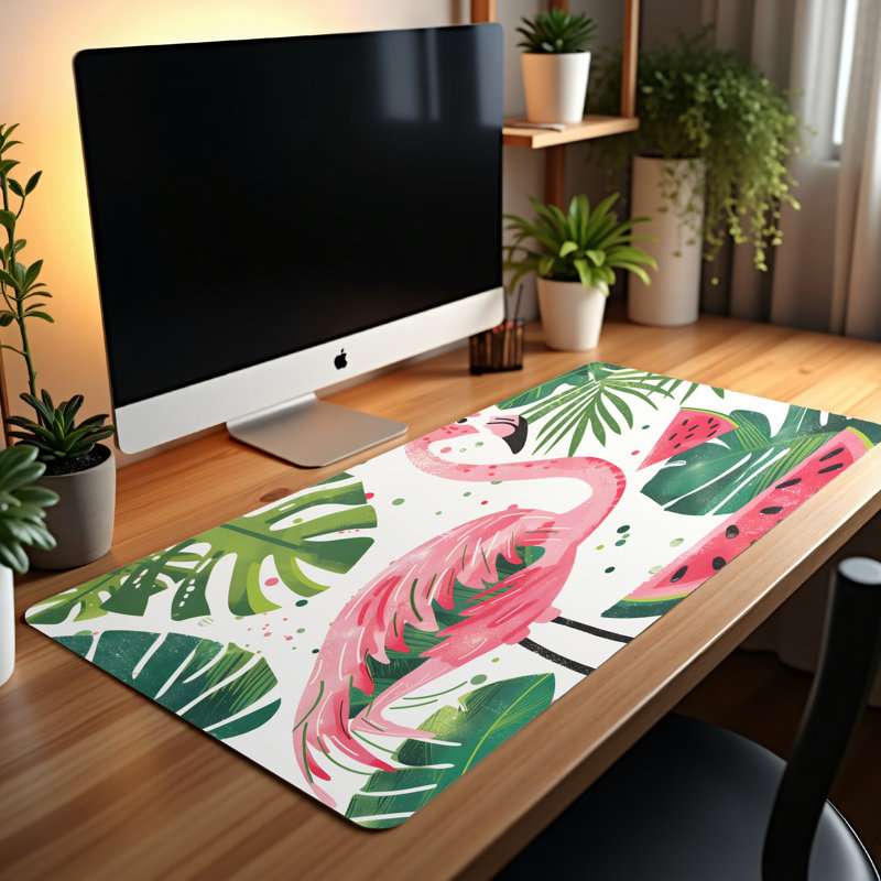 Polyester Desk Pad, 14.4x12.1