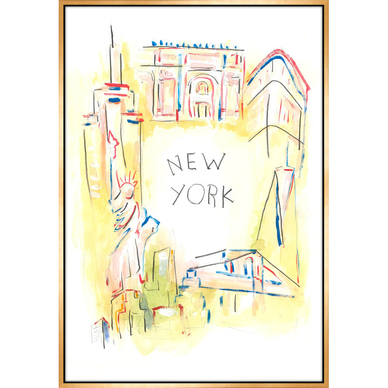 Map Me II Print by Nathan Novac, 53.5" H x 37.5" W x 1.5" D, Glass Coat