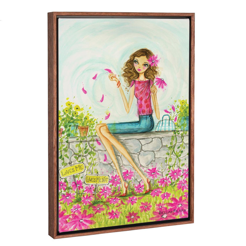 Printemps à Summerside # 4, art, H 26 po x l 18 po x P 1,5 po, Toile avec cadre en bois classique