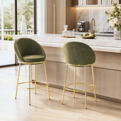 Tabouret de bar rembourré Celano
