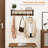 Hermiston Wall 5 - Hook Wall Mounted Coat Rack-1911916962