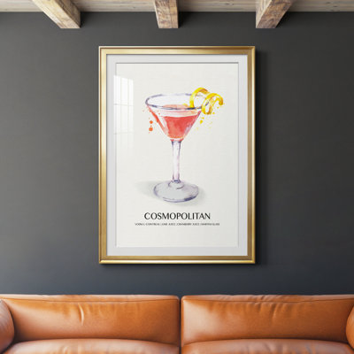 Cosmopolitan - peinture encadrée