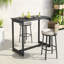 Glenna 27.8'' Metal Outdoor Bar Table