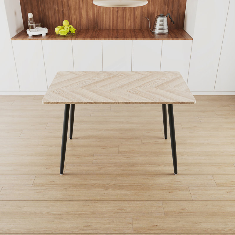 Table de salle à manger moderne minimaliste, bureau d'ordinateur, bureau, table de cuisine, table de salle à manger