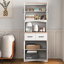 Armoire de cuisine en bois avec garde-manger et micro-ondes