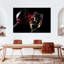 «Red and White Wine Glasses», reproduction sur toile-1724234668