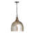 Balzer 1 - Light Dark Pewter/Brown Single Pendant-439730669
