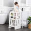 Luther Kids Step Stool Adjustable Platform Toddler Kitchen Stool-572182537