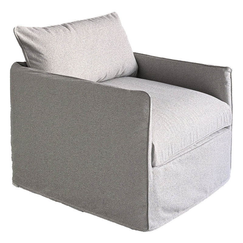  Fauteuil club Flexiform, Tissu gris