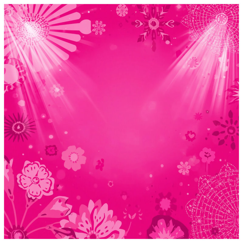 Pink Floral Abstract Duvet Covers, Queen