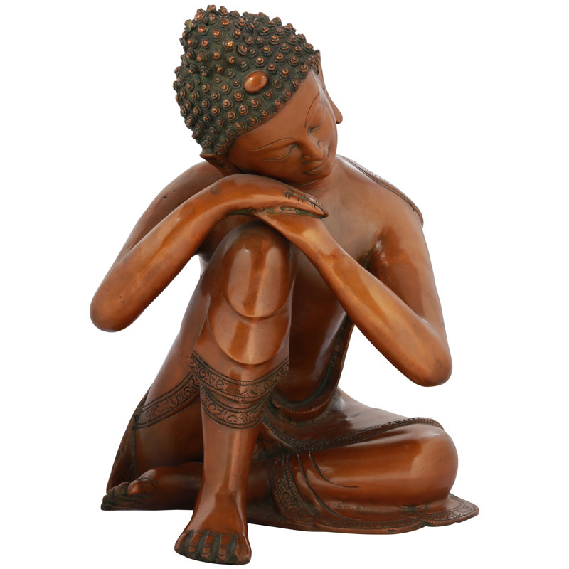 Religious & Spiritual Figurines & Sculptures, Brown/Black