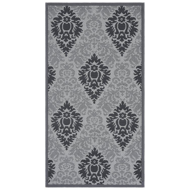 Arneshia Light Gray/Anthracite Indoor / Outdoor Area Rug