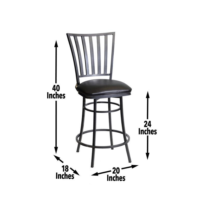 Stellan 24? Counter Stool, Swivel