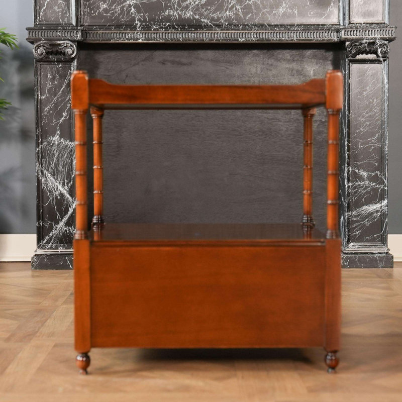 Solid Wood 2 - Drawer End Table