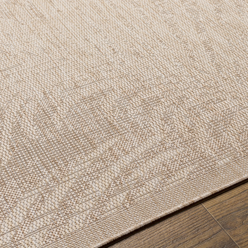 Haybridge Machine Woven Floral Indoor/Outdoor Rug, Rectangle 7'10" x 10'
