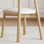 Ensemble de 2 chaises de salle à manger modernes en bois (seulement chaises de salle à manger)-1780041767