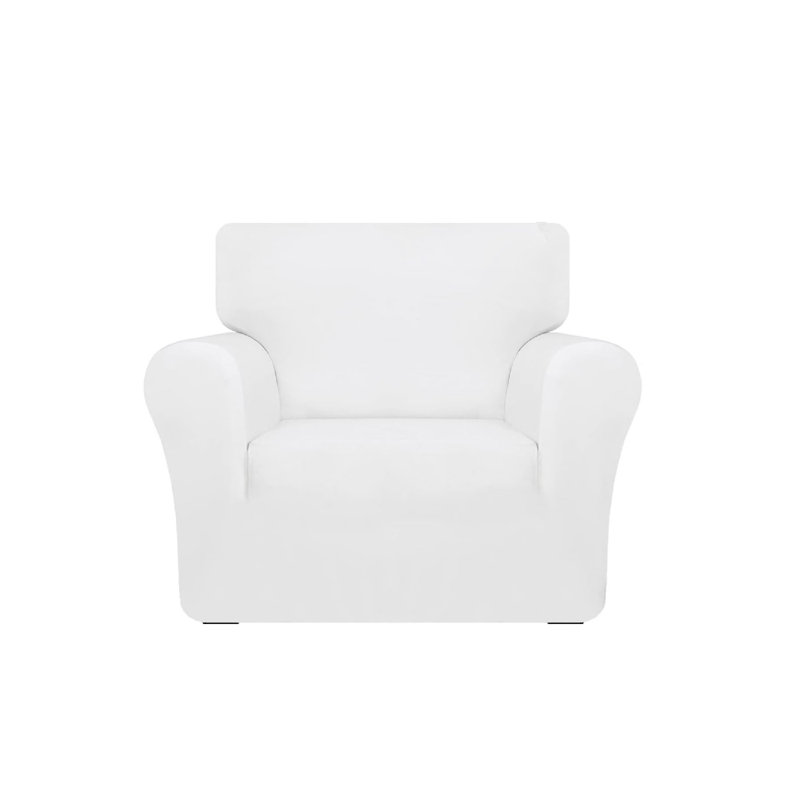 Polyester Box Cushion Sofa Slipcover