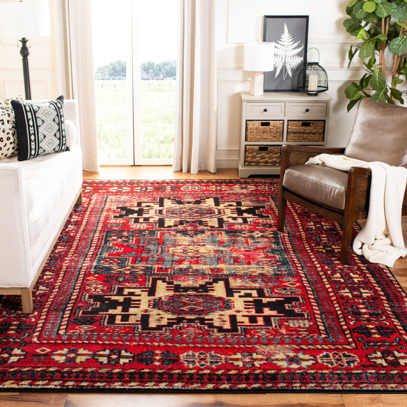 Ilamae Vintage Hamadan Performance Southwestern Rug, Rectangle 2'7" x 5'