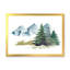 Pin dans un paysage de montagne - peinture sur toile-67418431-67418432